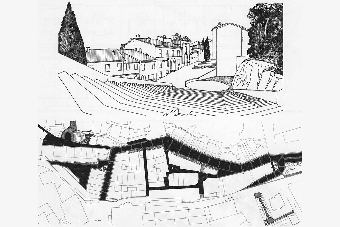 Teatro all'aperto a Brisighella