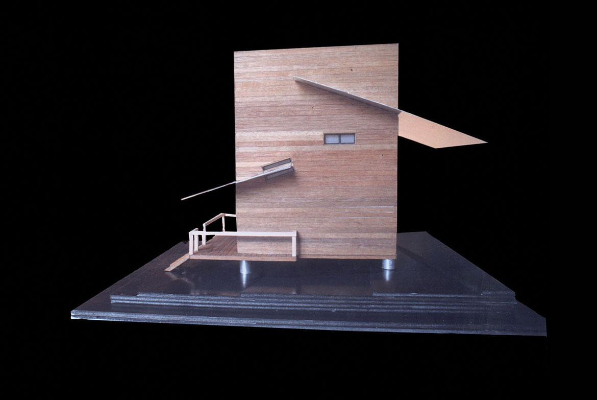 Prototipo casa in legno